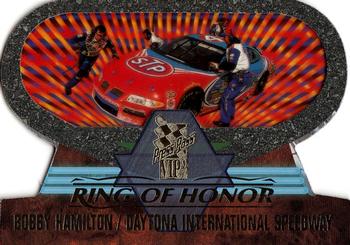 1997 Press Pass VIP - Ring of Honor Die Cuts #RH 10 Bobby Hamilton's Car Front