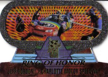 1997 Press Pass VIP - Ring of Honor Die Cuts #RH 8 Jeff Gordon's Car Front