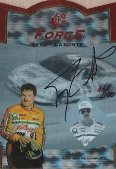 1997 SP - SPx Force Autographs #SF4 Terry Labonte Front