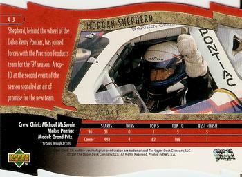 1997 SP - Super Series #43 Morgan Shepherd's Car Back