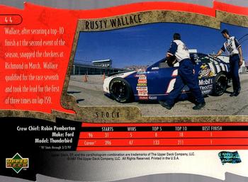 1997 SP - Super Series #44 Rusty Wallace's Car Back
