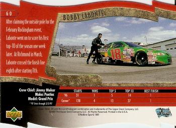 1997 SP - Super Series #60 Bobby Labonte's Car Back