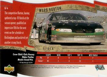 1997 SP - Super Series #64 Ward Burton's Car Back