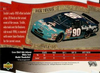 1997 SP - Super Series #81 Dick Trickle's Car Back