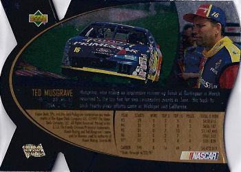 1997 SPx - Gold #16 Ted Musgrave Back