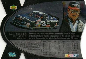 1997 SPx - Silver #3 Dale Earnhardt Back