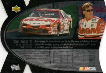 1997 SPx - Silver #14 John Andretti Back