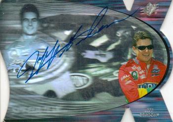 1997 SPx - SpeedView Autographs #SV1 Jeff Gordon Front