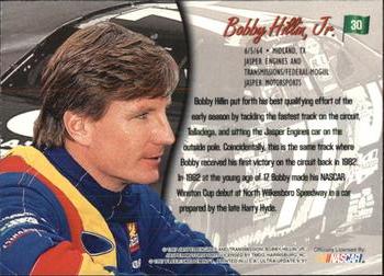 1997 Ultra Update #30 Bobby Hillin Jr. Back