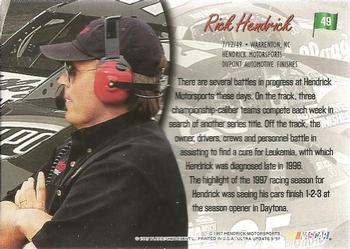 1997 Ultra Update #49 Rick Hendrick Back