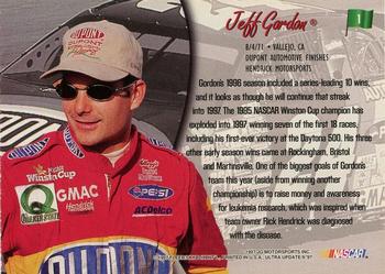 1997 Ultra Update - Autographs #1 Jeff Gordon Back