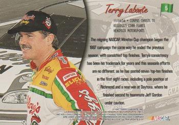 1997 Ultra Update - Autographs #5 Terry Labonte Back