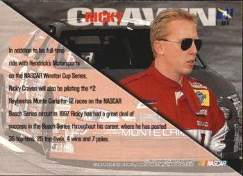 1997 Ultra Update - Double Trouble #4DT Ricky Craven Back