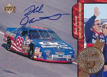 1997 Upper Deck Road to the Cup - Million Dollar Memoirs Autographs #MM15 Dale Jarrett Front