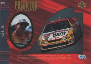 1997 Upper Deck Road to the Cup - Predictor Plus Cels Exchange #PR1 Terry Labonte Back