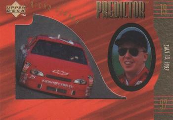 1997 Upper Deck Road to the Cup - Predictor Plus Cels Exchange #PR5 Ricky Craven Front