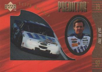 1997 Upper Deck Road to the Cup - Predictor Plus Cels Exchange #PR7 Rusty Wallace Front