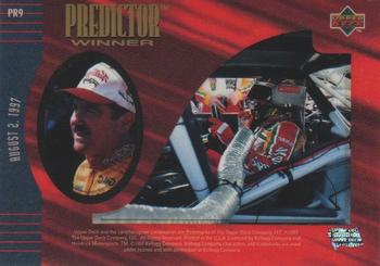 1997 Upper Deck Road to the Cup - Predictor Plus Cels Exchange #PR9 Terry Labonte Back