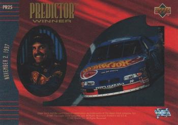 1997 Upper Deck Road to the Cup - Predictor Plus Cels Exchange #PR25 Kyle Petty Back