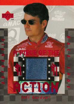 1997 Upper Deck Victory Circle - A Piece of the Action #FS3 Jeff Gordon Front
