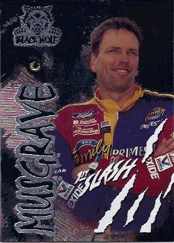 1997 Wheels Predator - Black Wolf First Slash #32 Ted Musgrave Front