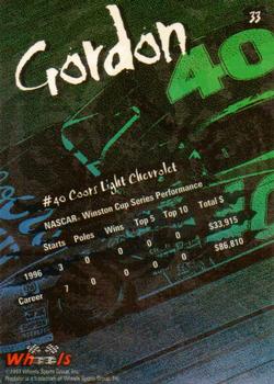 1997 Wheels Predator - First Slash #33 Robby Gordon Back