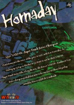 1997 Wheels Predator - First Slash #65 Ron Hornaday Back