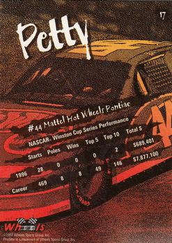 1997 Wheels Predator - Grizzly #17 Kyle Petty Back
