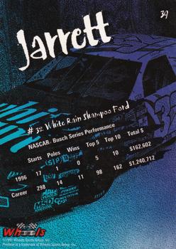 1997 Wheels Predator - Red Wolf #39 Dale Jarrett Back