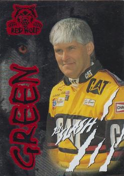 1997 Wheels Predator - Red Wolf First Slash #08 David Green Front
