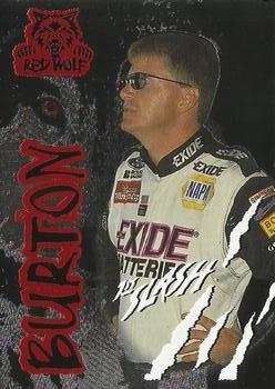 1997 Wheels Predator - Red Wolf First Slash #09 Jeff Burton Front