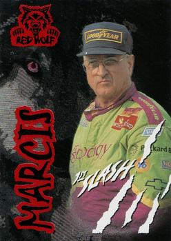 1997 Wheels Predator - Red Wolf First Slash #28 Dave Marcis Front