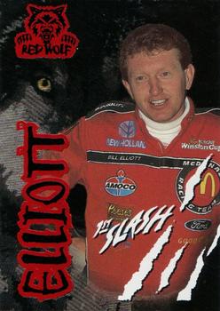 1997 Wheels Predator - Red Wolf First Slash #64 Bill Elliott Front