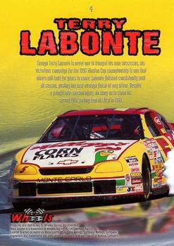 1997 Wheels Race Sharks - First Bite #4 Terry Labonte Back