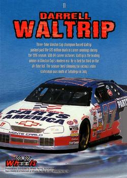 1997 Wheels Race Sharks - First Bite #11 Darrell Waltrip Back