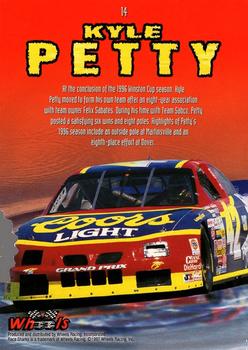 1997 Wheels Race Sharks - First Bite #14 Kyle Petty Back