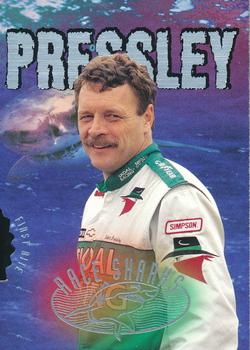 1997 Wheels Race Sharks - First Bite #20 Robert Pressley Front