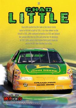 1997 Wheels Race Sharks - First Bite #24 Chad Little Back