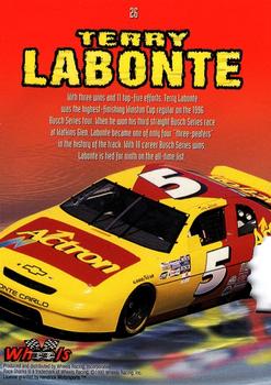 1997 Wheels Race Sharks - First Bite #26 Terry Labonte Back