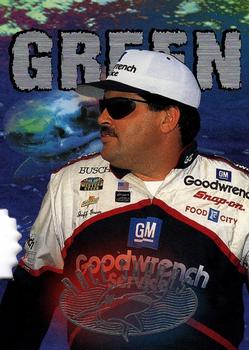 1997 Wheels Race Sharks - First Bite #28 Jeff Green Front