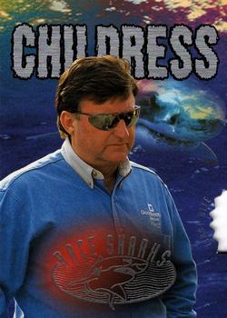 1997 Wheels Race Sharks - First Bite #32 Richard Childress Front