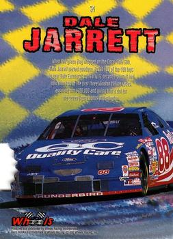 1997 Wheels Race Sharks - First Bite #34 Dale Jarrett Back