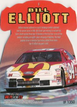 1997 Wheels Race Sharks - Hammerhead #8 Bill Elliott Back