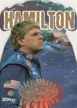 1997 Wheels Race Sharks - Hammerhead #10 Bobby Hamilton Front
