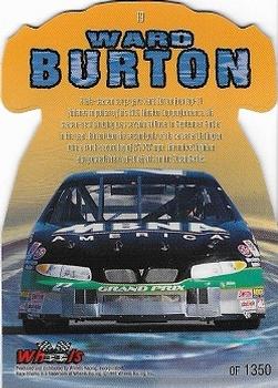 1997 Wheels Race Sharks - Hammerhead #19 Ward Burton Back