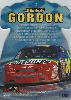 1997 Wheels Race Sharks - Hammerhead #43 Jeff Gordon Back