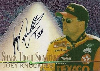 1997 Wheels Race Sharks - Shark Tooth Signatures #ST20 Joey Knuckles Front