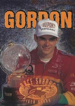 1997 Wheels Race Sharks - Tiger Shark #43 Jeff Gordon Front