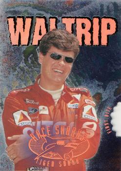 1997 Wheels Race Sharks - Tiger Shark First Bite #12 Michael Waltrip Front