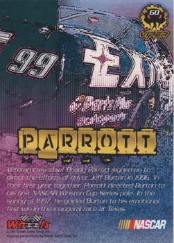 1997 Wheels Viper - Black Racer #60 Buddy Parrott Back